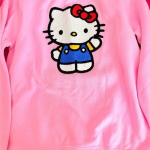 Hello Kitty Pink and Blue Kids Hoodie